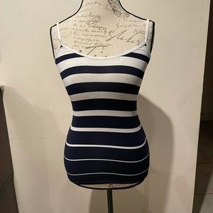 Stripped women’s tank top in a size medium